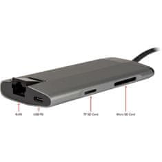 Inter-tech GDC-802 USB-C dock priklopna postaja