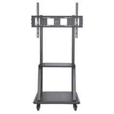 Manhattan 37" to 100" 150KG monitor 10 - 5° nagib 90° rotacijski večje obremenitve večnamenski voziček
