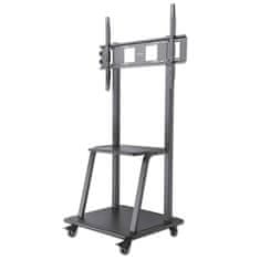 Manhattan 37" to 100" 150KG monitor 10 - 5° nagib 90° rotacijski večje obremenitve večnamenski voziček