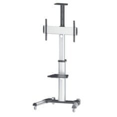 Manhattan 37" do 86" 50KG monitor 12 do 5° nagibni 90° rotacijski večnamenski voziček nosilec stojalo
