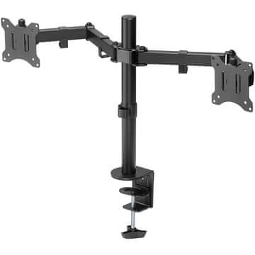 Goobay za 2 monitorja 17"- 32" 9kg FLEX namizni nosilec