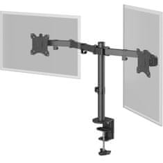 Goobay za 2 monitorja 17"- 32" 9kg FLEX namizni nosilec