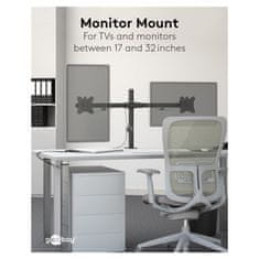 Goobay za 2 monitorja 17"- 32" 9kg FLEX namizni nosilec