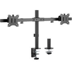 Goobay za 2 monitorja 17"- 32" 9kg FIX namizni nosilec