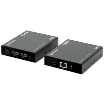 Manhattan 4K@60Hz HDMI over Ethernet ojačevalec Extender kit