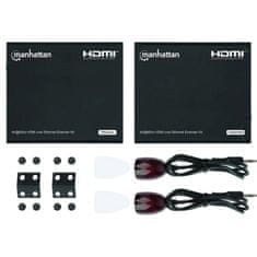 Manhattan 4K@60Hz HDMI over Ethernet ojačevalec Extender kit