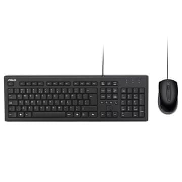 ASUS U2000 USB Copilot žična črna slovenska tipkovnica + miška