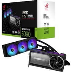 ASUS ROG Astral LC GeForce RTX 5090 32G GDDR7 OC ARGB vodno hlajenje gaming grafična kartica