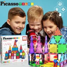 PicassoTiles set kock, 63/1 (PTL63)