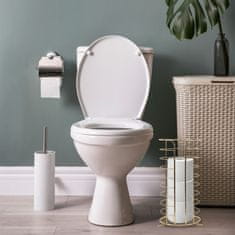 Tutumi Stojalo za toaletni papir Gold P11899