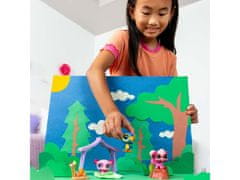 HASBRO Littlest Pet Shop Komplet figuric za kampiranje, živali + dodatki, premične figurice 4+