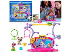HASBRO Littlest Pet Shop Komplet figuric Talent Show, živali + dodatki, premične figurice 4+