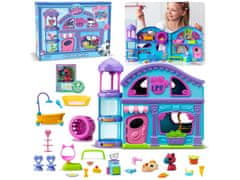 HASBRO Littlest Pet Shop Trgovina z živalmi + 2 figurici, živali, premične figurice 4+