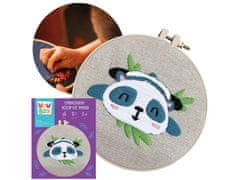 TM Toys Wow Box - Panda Komplet za vezenje, ustvarjalni komplet 8+