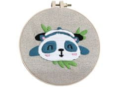 TM Toys Wow Box - Panda Komplet za vezenje, ustvarjalni komplet 8+