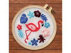 TM Toys Wow Box - Flamingo set za vezenje, ustvarjalni komplet 8+