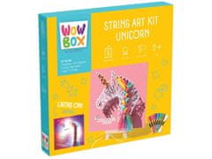 TM Toys Wow Box Enorog Ustvarjalni komplet za tkanje za otroke, String Art DIY