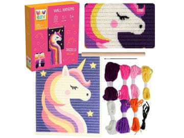 TM Toys Wow Box - Macramé Unicorn Vezenje, vezenje set ustvarjalno zabavno DIY 6+