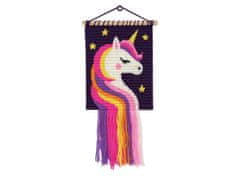 TM Toys Wow Box - Macramé Unicorn Vezenje, vezenje set ustvarjalno zabavno DIY 6+