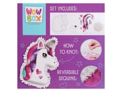 TM Toys Wow Box Enorog Ustvarjalni komplet Blazina z bleščicami DIY