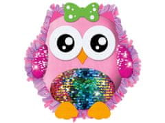 TM Toys  Wow Box Sova Ustvarjalni komplet Blazina z bleščicami DIY