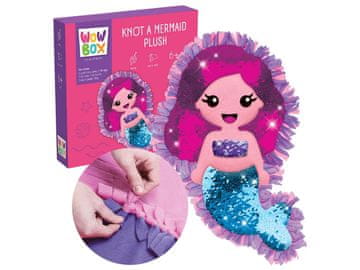 TM Toys Wow Box Morska deklica Ustvarjalni komplet Vzglavnik z bleščicami DIY