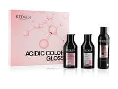 Redken Darilni set škatle s sijajem kislinske barve