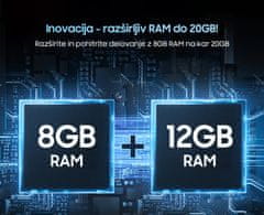Blackview TAB 18 tablični računalnik, 4G LTE, 8/256GB, IPS, GPS, zelen + ovitek
