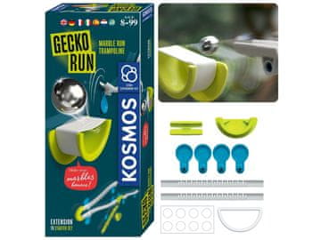 TM Toys Gecko Run Fleksibilna, navpična steza za kroglice Kosmos - dodatni set za trampolin, gradbena igrača 8+