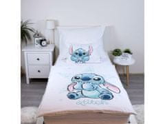Disney DISNEY Stitch Bombažna otroška posteljnina za otroško posteljico, 100% bombaž, 100x135 cm Oeko-Tex