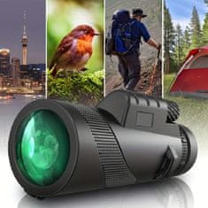 VYZIO® Monokularni teleskop 100x zoom Visionic – vodoodporen, za pohodništvo, ptice in naravo | VISIONIC