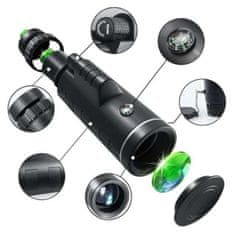 VYZIO® Monokularni teleskop 100x zoom Visionic – vodoodporen, za pohodništvo, ptice in naravo | VISIONIC