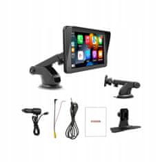 Dexxer 12-24V prenosni univerzalni touch avtoradio USB Bluetooth 5.0 ANDROID HD LCD 7”