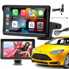 Dexxer 12-24V prenosni univerzalni touch avtoradio USB Bluetooth 5.0 ANDROID HD LCD 7”