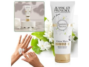 Jeanne En Provence Jeanne en Provence - Jasmin Secret Vlažilna naravna krema za roke z vonjem po jasminu 75ml