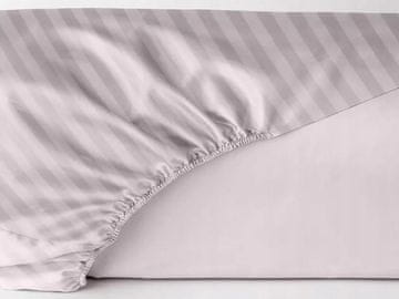 shumee Rjuha z damastnim vzorcem srebrno roza barve 140x200 MARO HOME