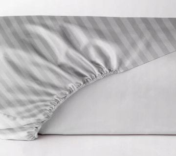 shumee Svetlo siva rjuha iz damasta 160x200 MARO HOME