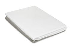 shumee Dvostranska posteljna garnitura iz satena 140x200 + 70x80 bela/siva MATEX