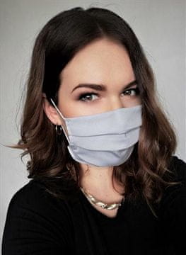 shumee 2-delna bombažna zaščitna maska.