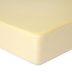 shumee PREMIUM jersey rjuha z elastiko 150x190, 160x200x20, rumena_04, MATEX