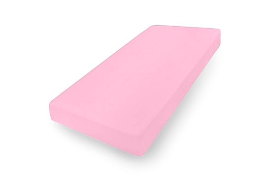 shumee PREMIUM žersej oprijeta rjuha z elastiko 110x190, 120x200x30, roza_10, MATEX