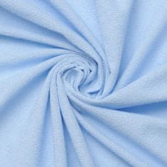 shumee FROTTE PREMIUM rjuha 110x190, 120x200x20, svetlo modra_24, MATEX
