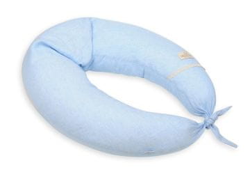 BabyMatex Pozicijska blazina RELAX LINEN, dolžina 190 cm