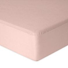 shumee PREMIUM žersej oprijeta rjuha z elastiko 90x200, 100x200x20, umazano roza_12, MATEX