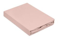 shumee PREMIUM žersej oprijeta rjuha z elastiko 90x200, 100x200x20, umazano roza_12, MATEX