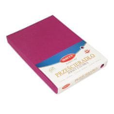 shumee PREMIUM jersey rjuha z elastiko 90x200, 100x200x20, amarante_11, MATEX