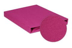 shumee PREMIUM jersey rjuha z elastiko 90x200, 100x200x20, amarante_11, MATEX