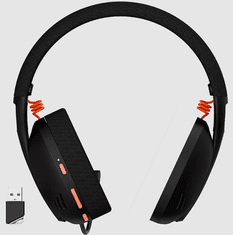 Canyon Ego GH-13 brezžične gaming slušalke, Bluetooth, črne (CND-SGHS13B)