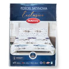 shumee EXCLUSIVE saten posteljna garnitura (220x200-1,70x80-2) MATEX