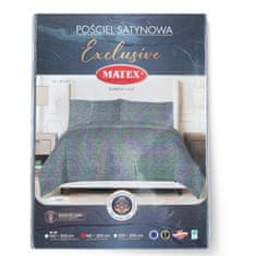 shumee EXCLUSIVE saten posteljna garnitura (160x200-1,70x80-2) MATEX